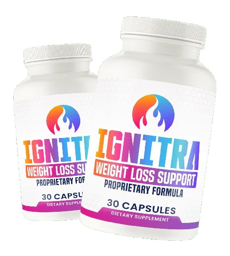Two bottles of IGNITRA dietary supplement